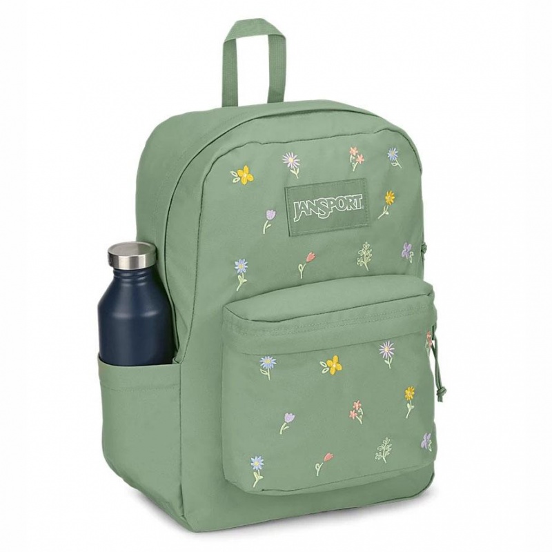 JanSport SuperBreak® Plus Laptop Rugzak Rugzakken Groen | PNLER55075