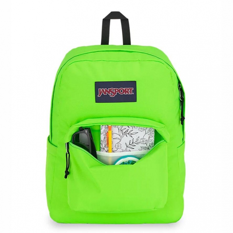 JanSport SuperBreak® Plus Laptop Rugzak Rugzakken Groen | BNLSO98143