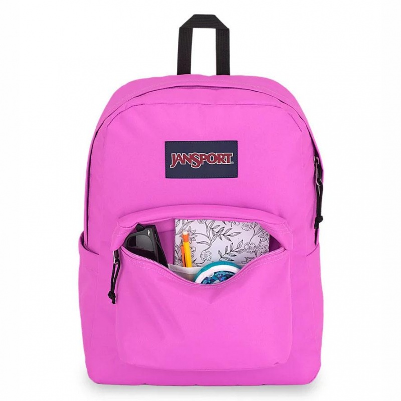 JanSport SuperBreak® Plus Laptop Rugzak Rugzakken Roze | NLQAV61545