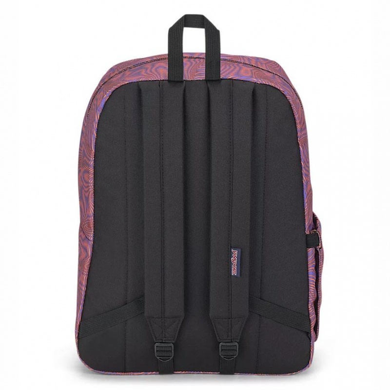 JanSport SuperBreak® Plus Laptop Rugzak Rugzakken Paars Oranje | XNLBH82294