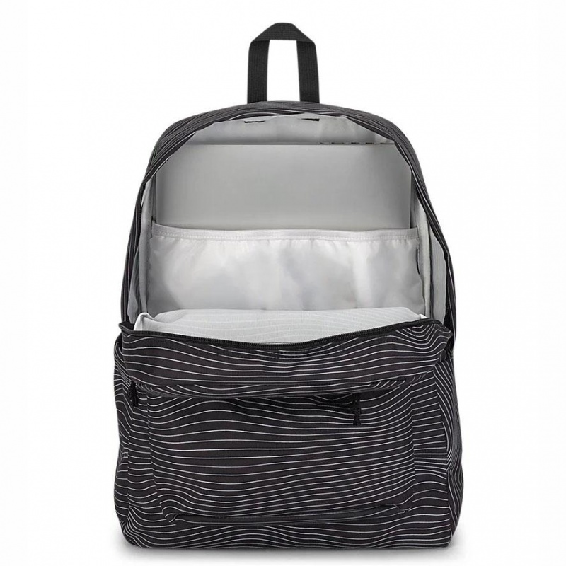 JanSport SuperBreak® Plus Laptop Rugzak Rugzakken Zwart | ZNLMJ98306