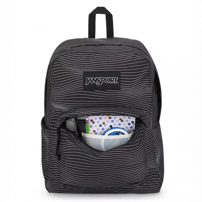 JanSport SuperBreak® Plus Laptop Rugzak Rugzakken Zwart | ZNLMJ98306