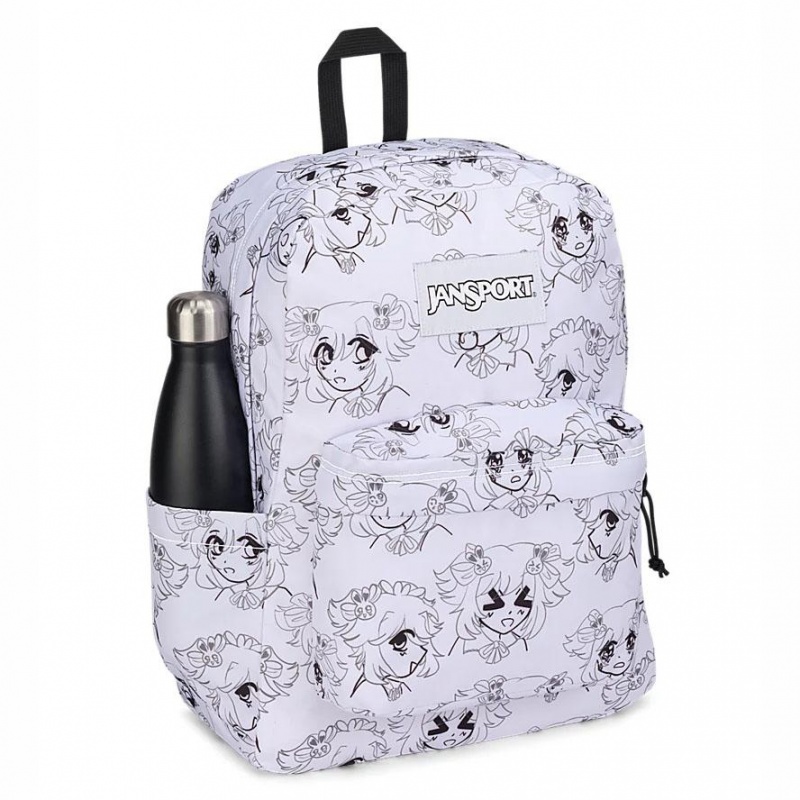 JanSport SuperBreak® Plus Laptop Rugzak Rugzakken Wit | PNLQX73621