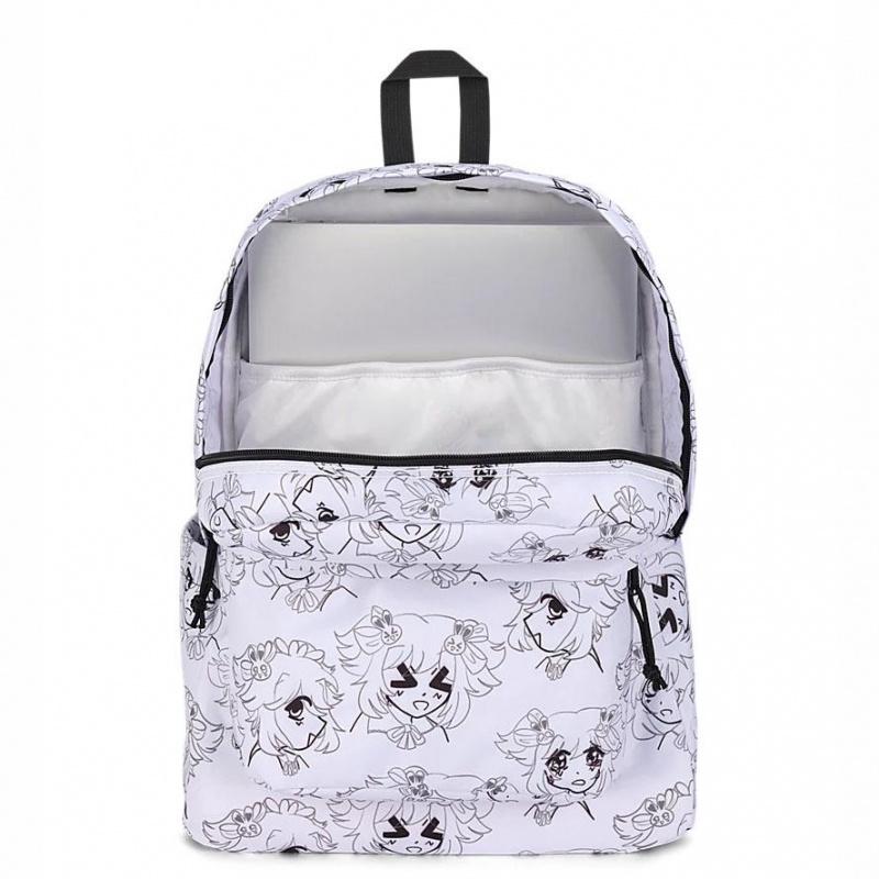 JanSport SuperBreak® Plus Laptop Rugzak Rugzakken Wit | PNLQX73621