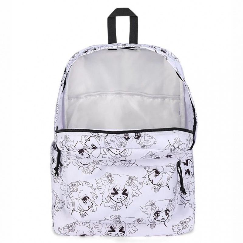 JanSport SuperBreak® Plus Laptop Rugzak Rugzakken Wit | PNLQX73621