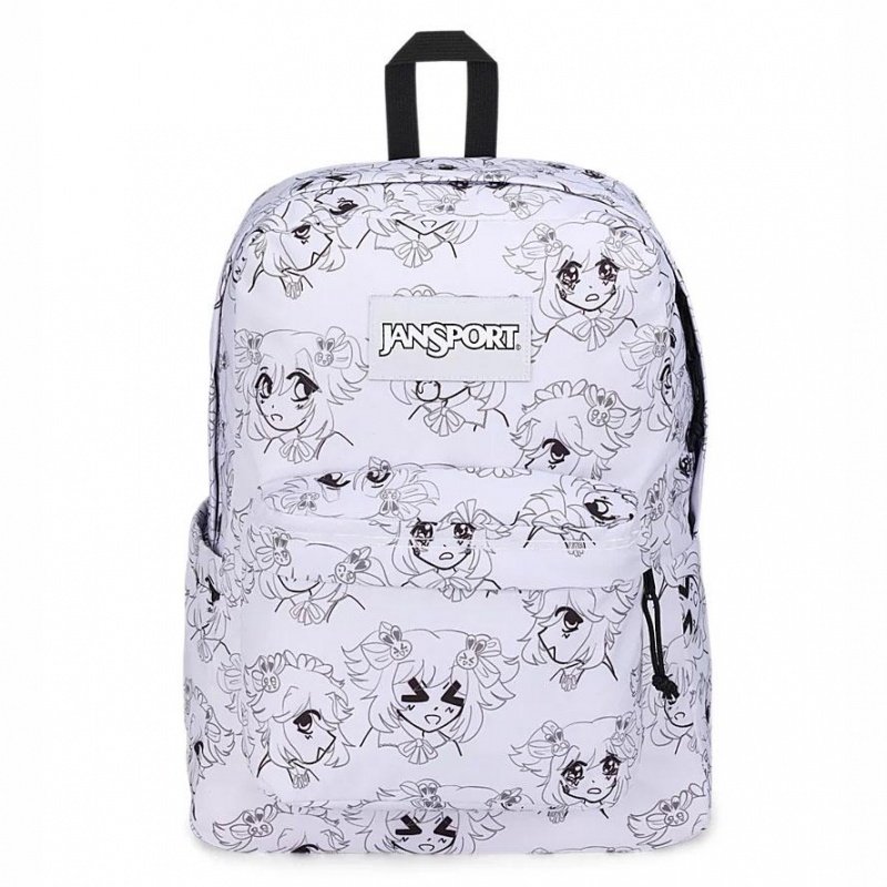 JanSport SuperBreak® Plus Laptop Rugzak Rugzakken Wit | PNLQX73621