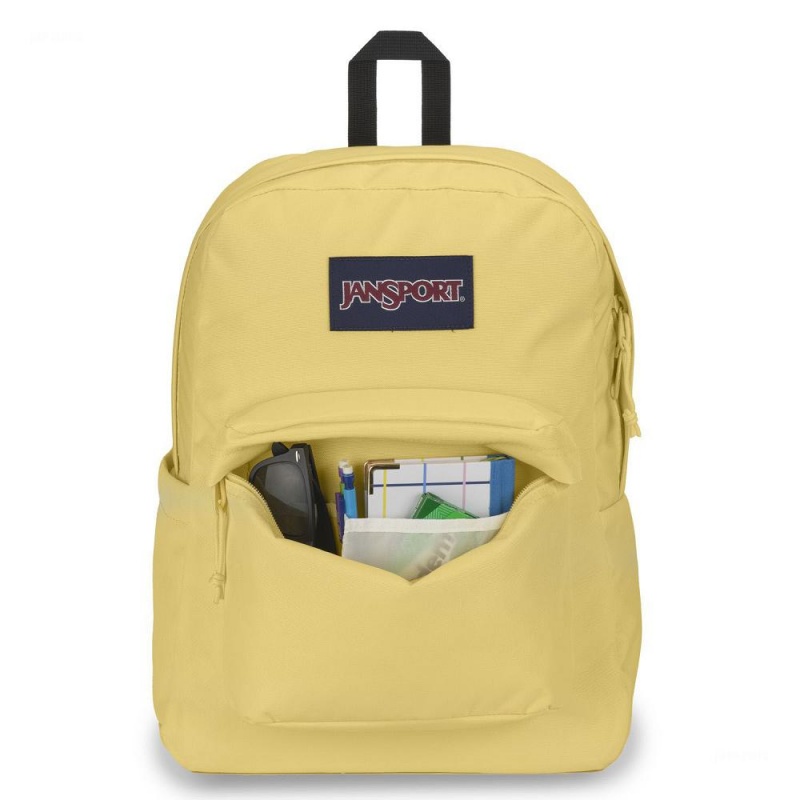 JanSport SuperBreak® Plus Laptop Rugzak Rugzakken Geel | NLNEJ25373