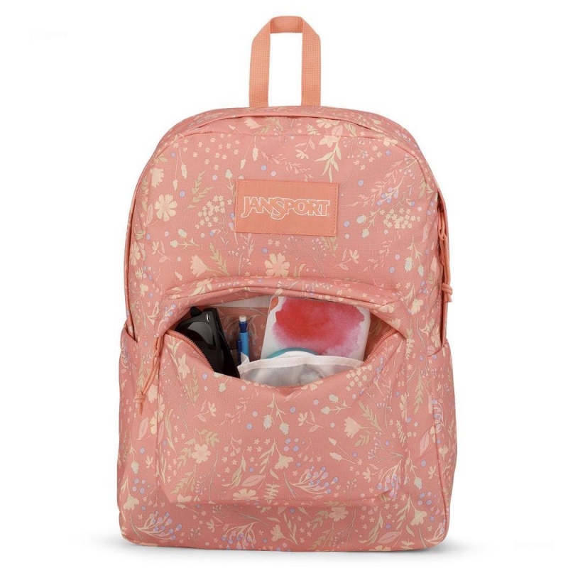 JanSport SuperBreak® Plus Laptop Rugzak Rugzakken Roze | DNLKV70260