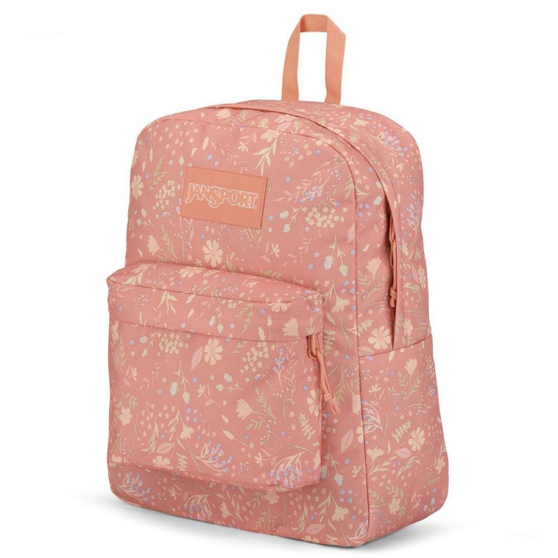 JanSport SuperBreak® Plus Laptop Rugzak Rugzakken Roze | DNLKV70260