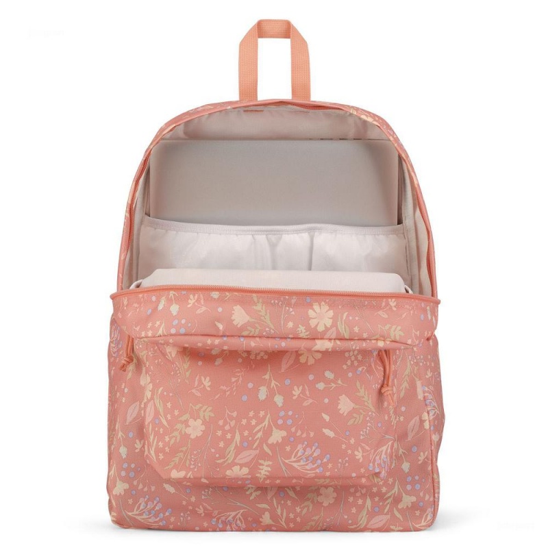 JanSport SuperBreak® Plus Laptop Rugzak Rugzakken Roze | DNLKV70260