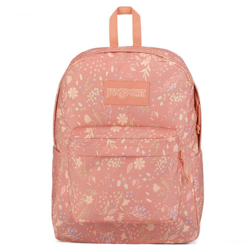 JanSport SuperBreak® Plus Laptop Rugzak Rugzakken Roze | DNLKV70260