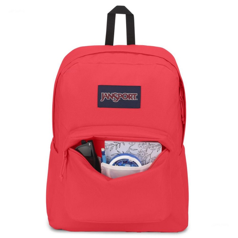 JanSport SuperBreak® Plus Laptop Rugzak Rugzakken Roze | ANLDF58484