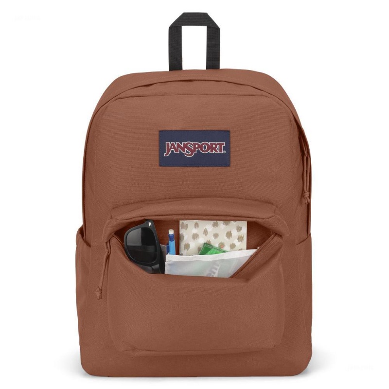 JanSport SuperBreak® Plus Laptop Rugzak Rugzakken Bruin | GNLUC20183