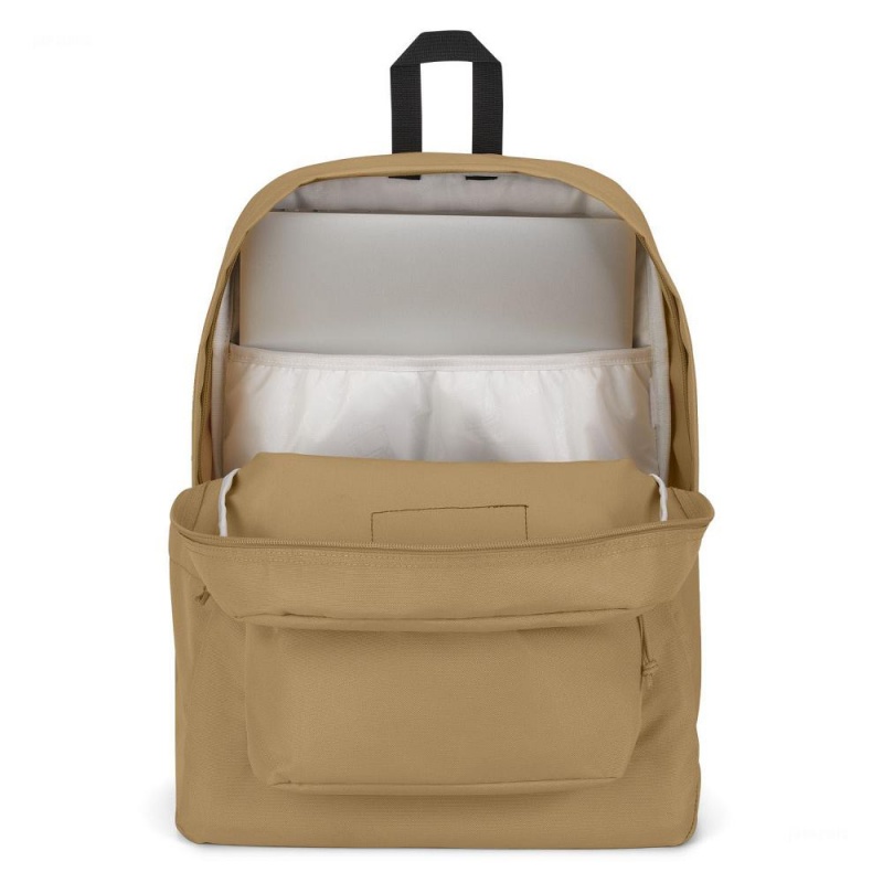 JanSport SuperBreak® Plus Laptop Rugzak Rugzakken Khaki | NLJBT62724