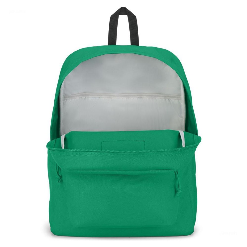 JanSport SuperBreak® Plus Laptop Rugzak Rugzakken Groen | NLEAH34653