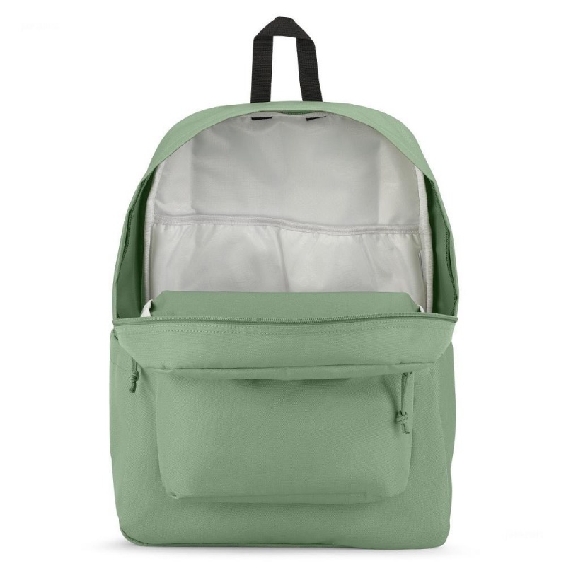 JanSport SuperBreak® Plus Laptop Rugzak Rugzakken Groen | QNLUV60724