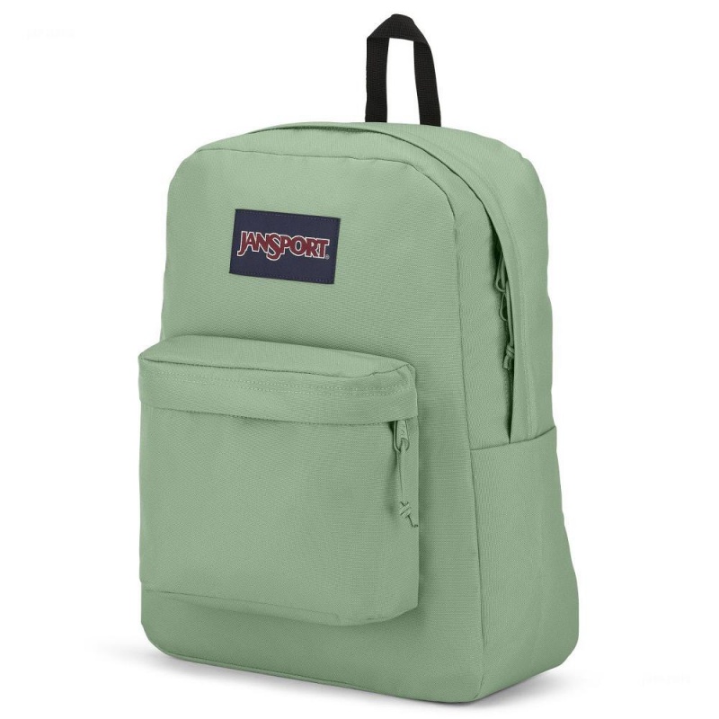 JanSport SuperBreak® Plus Laptop Rugzak Rugzakken Groen | QNLUV60724