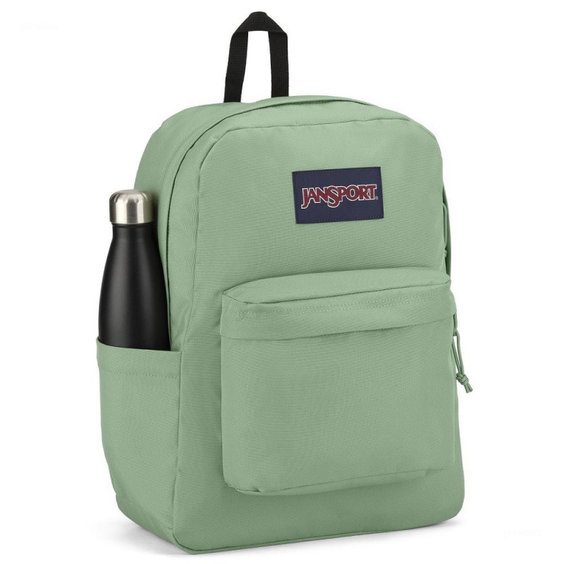 JanSport SuperBreak® Plus Laptop Rugzak Rugzakken Groen | QNLUV60724