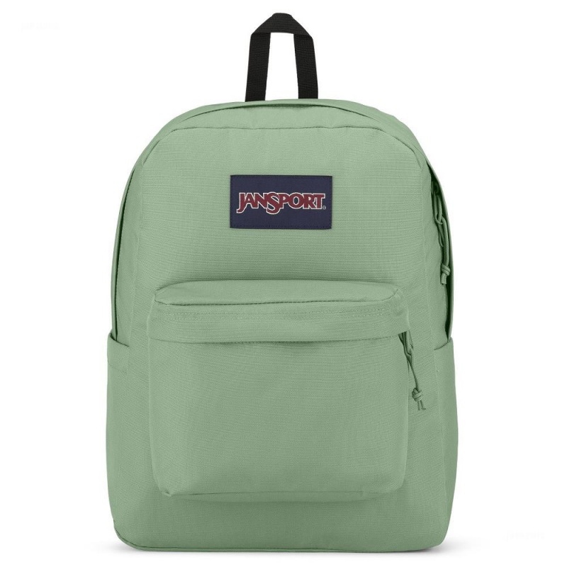 JanSport SuperBreak® Plus Laptop Rugzak Rugzakken Groen | QNLUV60724