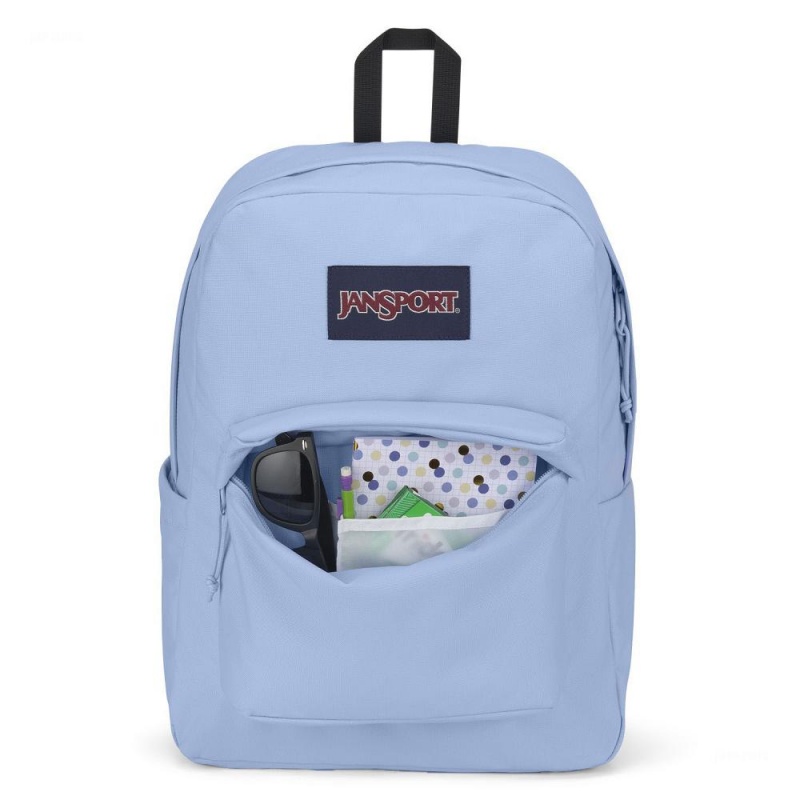 JanSport SuperBreak® Plus Laptop Rugzak Rugzakken Lichtblauw | NLDFL79564