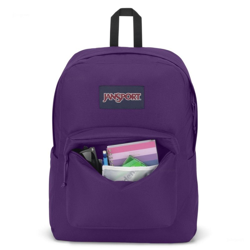 JanSport SuperBreak® Plus Laptop Rugzak Rugzakken Paars | NLICD94799