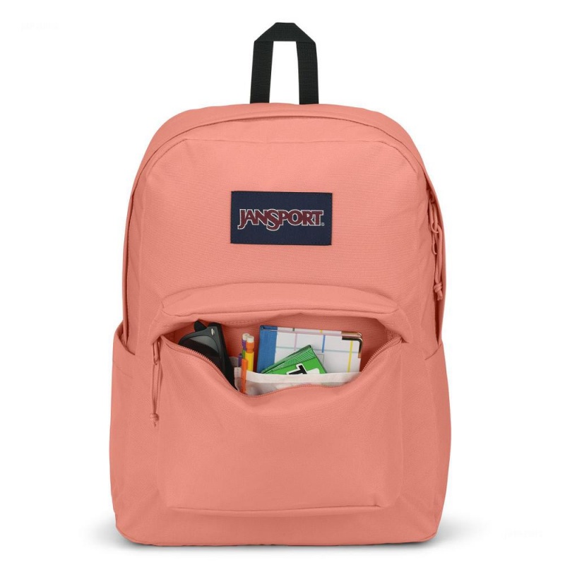 JanSport SuperBreak® Plus Laptop Rugzak Rugzakken Roze | MNLHR75711