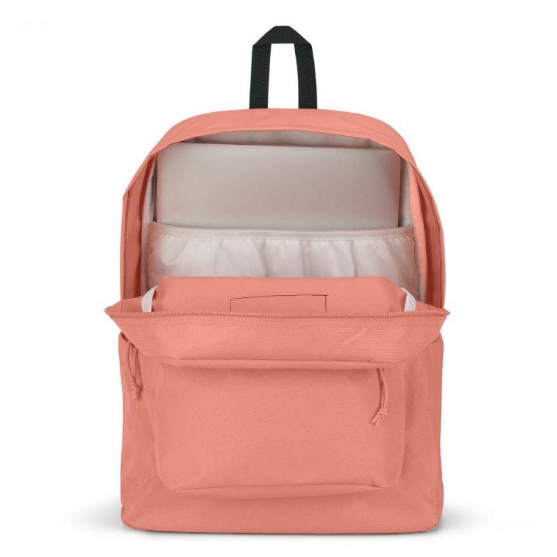 JanSport SuperBreak® Plus Laptop Rugzak Rugzakken Roze | MNLHR75711