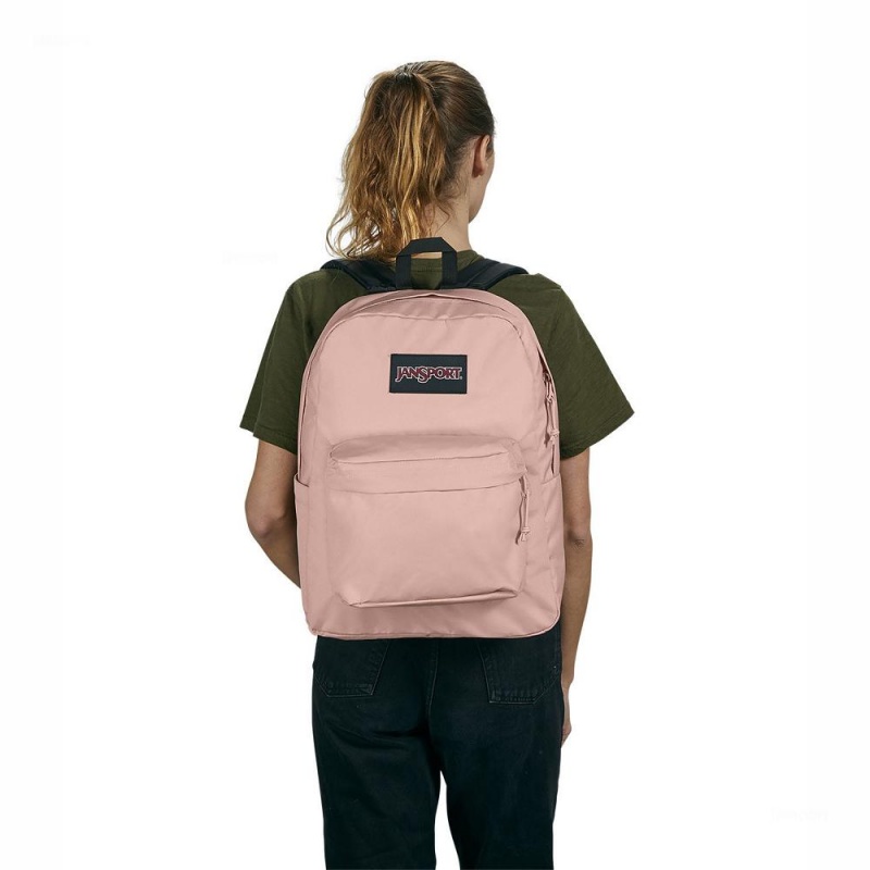 JanSport SuperBreak® Plus Laptop Rugzak Rugzakken Roze | BNLSO62442