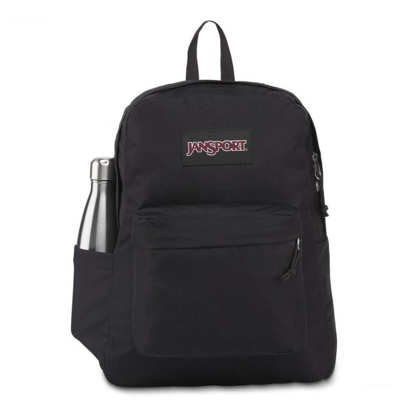 JanSport SuperBreak® Plus Laptop Rugzak Rugzakken Zwart | NLEGJ99090