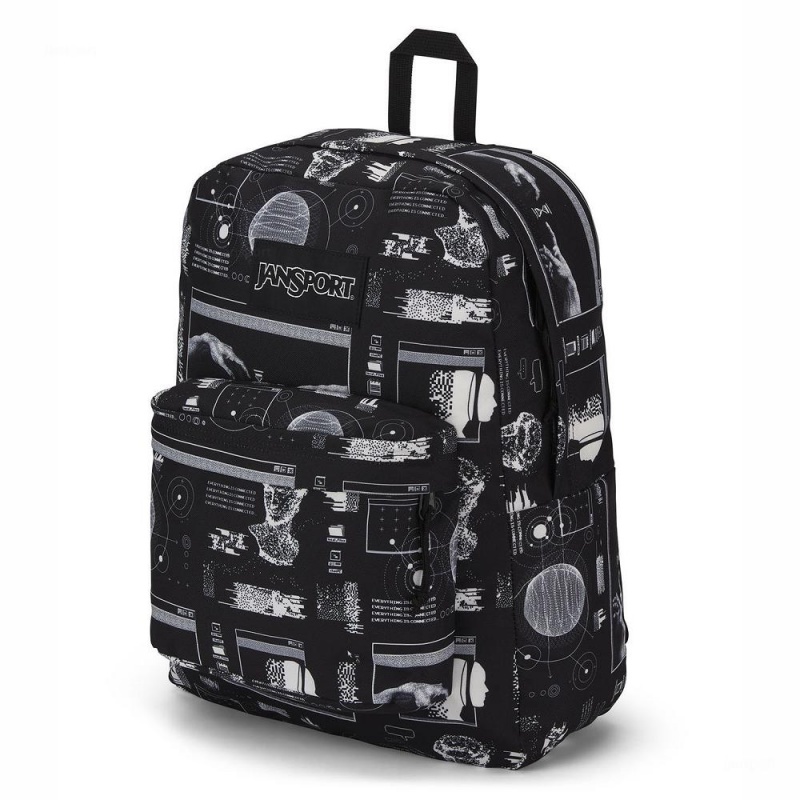 JanSport SuperBreak® Plus Laptop Rugzak Rugzakken Zwart | ZNLMJ21456