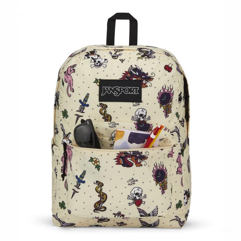 JanSport SuperBreak® Plus Laptop Rugzak Rugzakken Beige | BNLSO62731