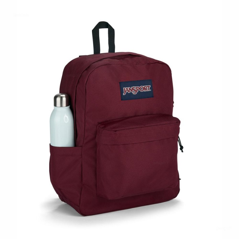 JanSport SuperBreak® Plus Laptop Rugzak Rugzakken Bordeaux | ZNLMJ34075