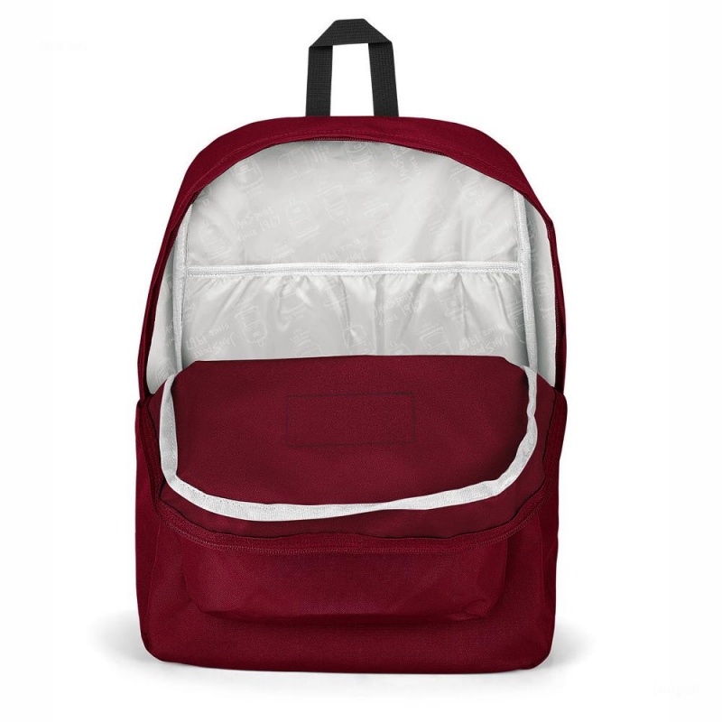 JanSport SuperBreak® Plus Laptop Rugzak Rugzakken Bordeaux | ZNLMJ34075