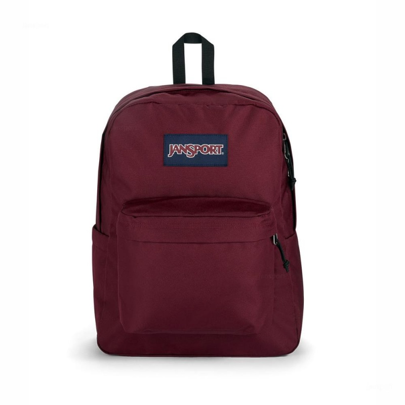 JanSport SuperBreak® Plus Laptop Rugzak Rugzakken Bordeaux | ZNLMJ34075