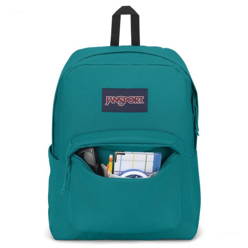 JanSport SuperBreak® Plus Schoolrugzakken Rugzakken Turquoise | FNLUI72068