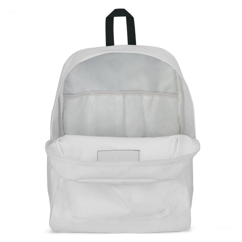 JanSport SuperBreak® Plus Schoolrugzakken Rugzakken Wit | MNLHR17152