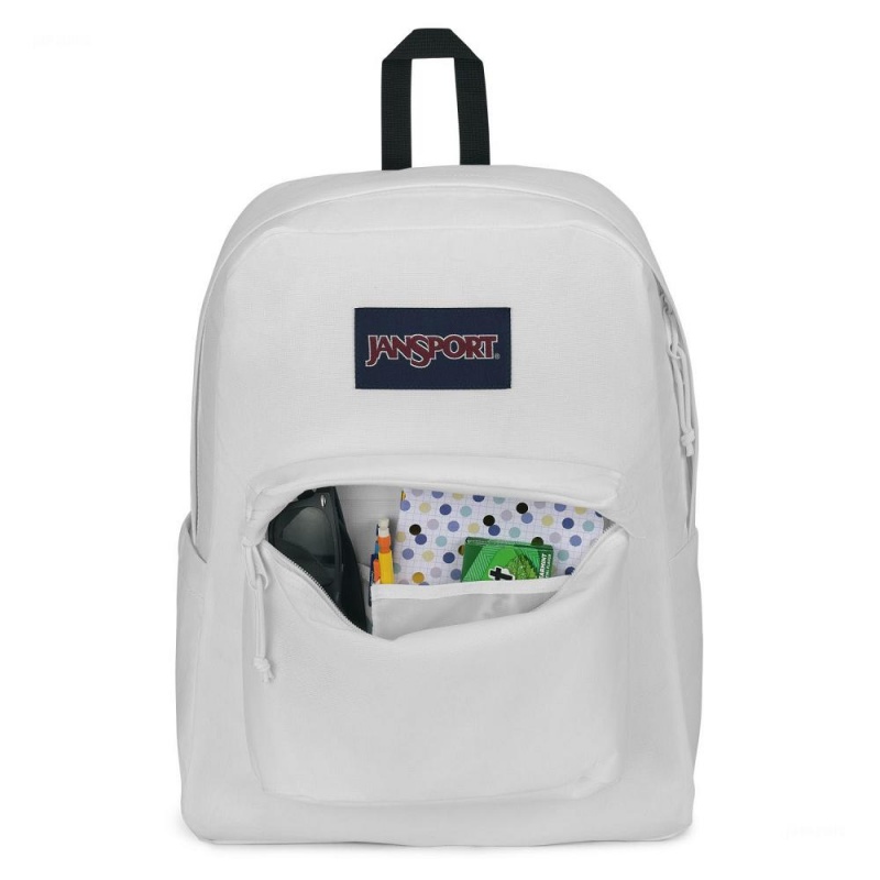 JanSport SuperBreak® Plus Schoolrugzakken Rugzakken Wit | MNLHR17152