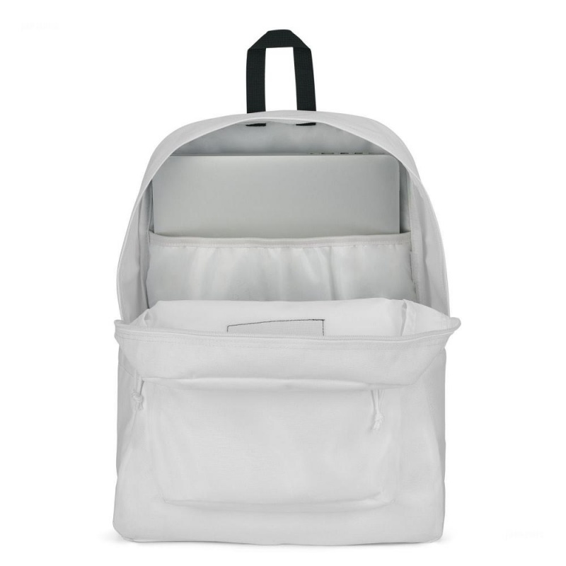 JanSport SuperBreak® Plus Schoolrugzakken Rugzakken Wit | MNLHR17152