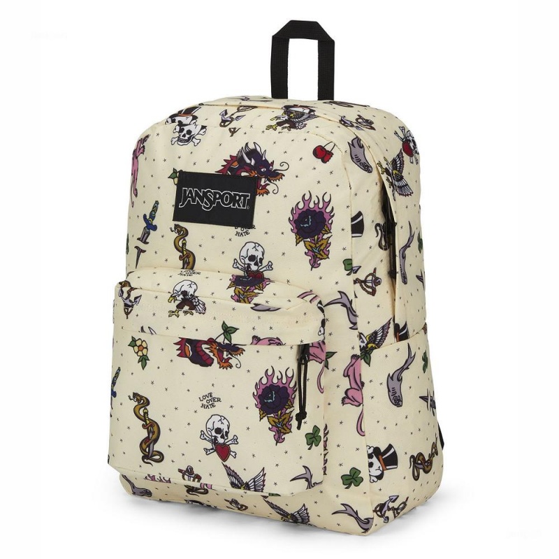 JanSport SuperBreak® Plus Schoolrugzakken Rugzakken Beige | NLXBR86851