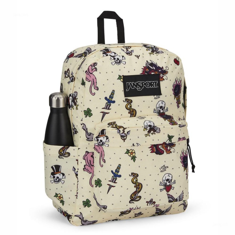 JanSport SuperBreak® Plus Schoolrugzakken Rugzakken Beige | NLXBR86851