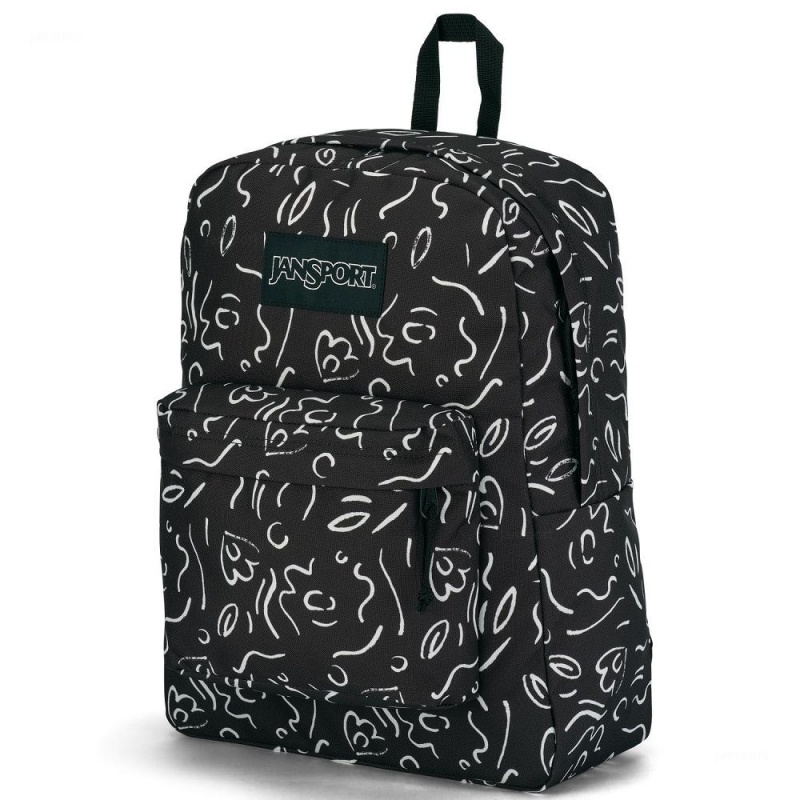 JanSport SuperBreak® Schoolrugzakken Rugzakken Zwart | LNLTR24348