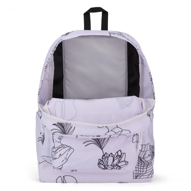 JanSport SuperBreak® Schoolrugzakken Rugzakken Paars | NLDYB53035