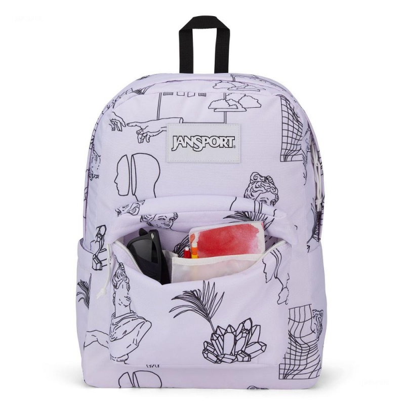 JanSport SuperBreak® Schoolrugzakken Rugzakken Paars | NLDYB53035