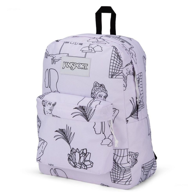 JanSport SuperBreak® Schoolrugzakken Rugzakken Paars | NLDYB53035