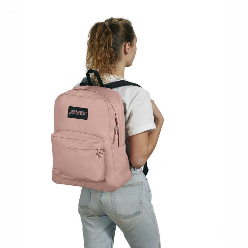 JanSport SuperBreak® Schoolrugzakken Rugzakken Roze | NLDFL75441