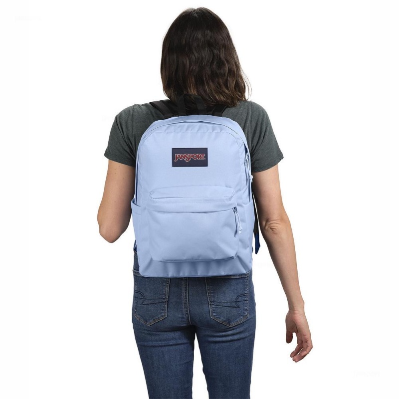 JanSport SuperBreak® Schoolrugzakken Rugzakken Lichtblauw | BNLSD90036