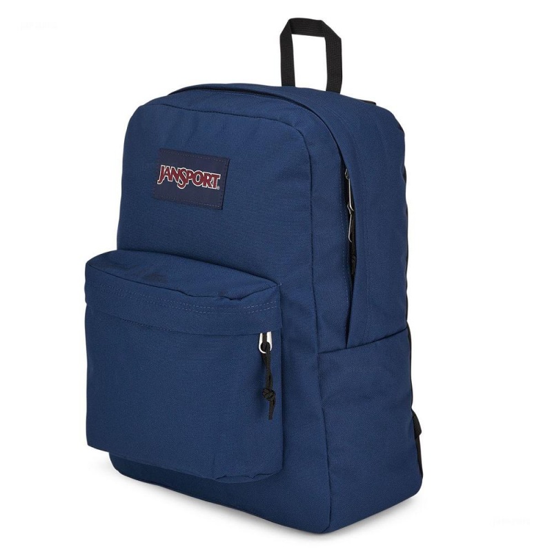 JanSport SuperBreak® Schoolrugzakken Rugzakken Donkerblauw | NLCVG41701