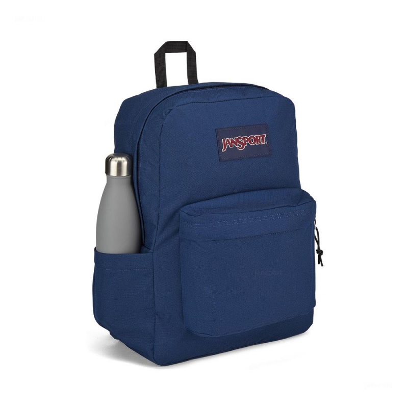 JanSport SuperBreak® Schoolrugzakken Rugzakken Donkerblauw | NLCVG41701