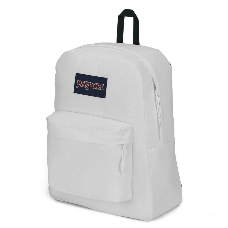 JanSport SuperBreak® Schoolrugzakken Rugzakken Wit | NLXBR19682