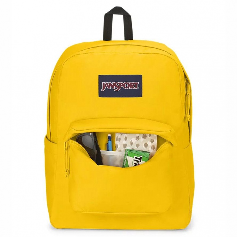 JanSport SuperBreak® Schoolrugzakken Rugzakken Geel | ZNLNQ93916